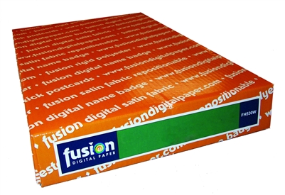 Fusion Digital Name Badge for High Heat Toner 12"x18" CARTON (250 Sheets per Pack)